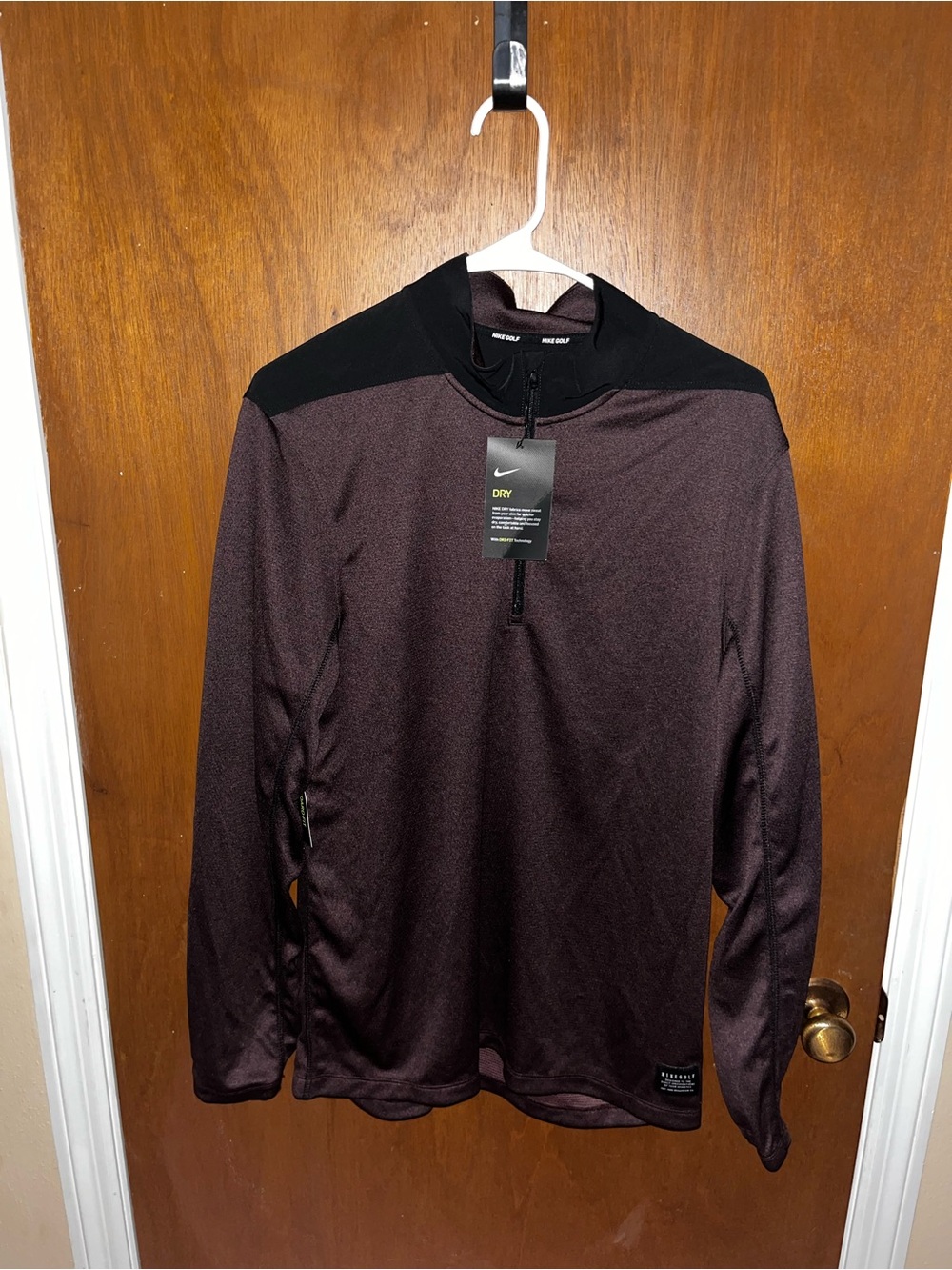 NEW Men’s NIKE Dry Golf 1/4 Zip Long-Sleeve Shirt Jacket AR2598 011